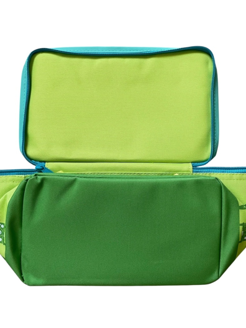 Trader Joe's Green Aqua Insulated Mini Tote Lunch Bag - Picture 3 of 6